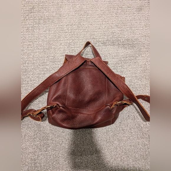Portland Leather Goods Bucket Backpack - Nutmeg main image 5